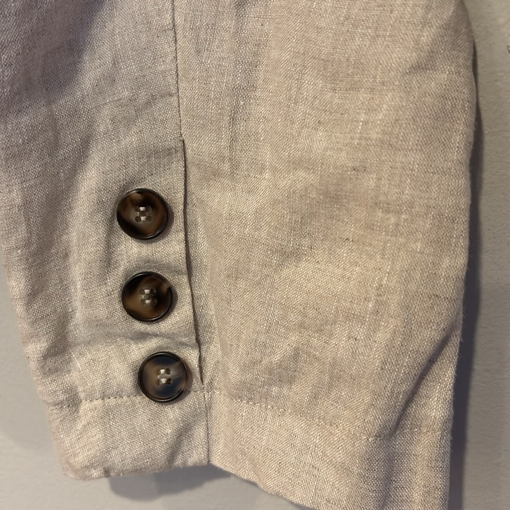 Dolan Cream Blazer Classic Structured Silhouette - image 5